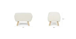 Gabriola Ivory Bouclé Ottoman 7 Gabriola Ivory Bouclé Ottoman -Furniture Sales 2024 image89286