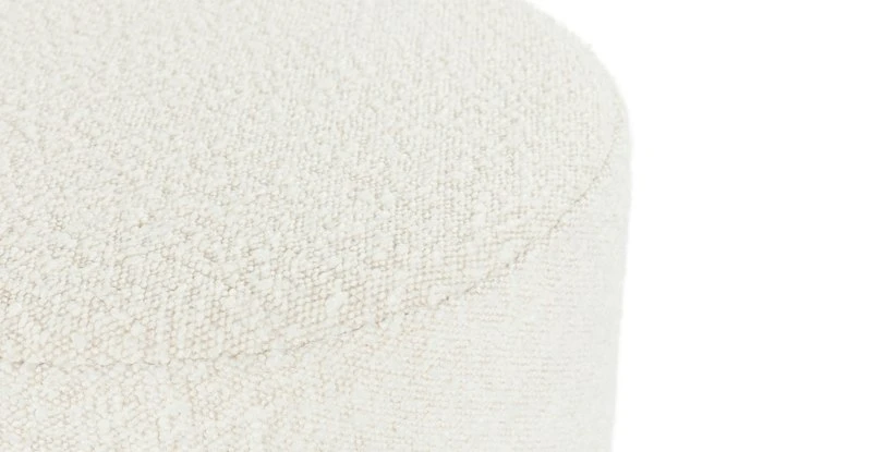 Cilo Ivory Bouclé Ottoman Cilo Ivory Bouclé Ottoman -Furniture Sales 2024 image89300