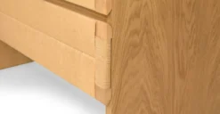 Monterey Oak 3-Drawer Chest -Furniture Sales 2024 image89324