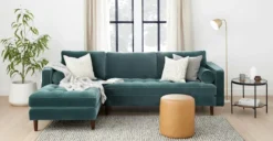 Cilo Charme Tan Ottoman