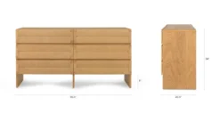 Monterey Oak 6-Drawer Double Dresser 13 Monterey Oak 6-Drawer Double Dresser -Furniture Sales 2024 image89429