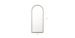 Laud Walnut Floor Mirror -Furniture Sales 2024 image90253