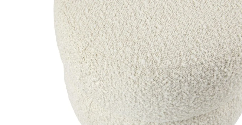 Pica Ivory Bouclé Ottoman Pica Ivory Bouclé Ottoman -Furniture Sales 2024 image90911