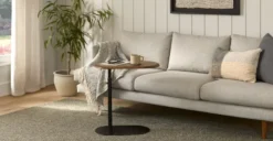 Portima Walnut C Side Table