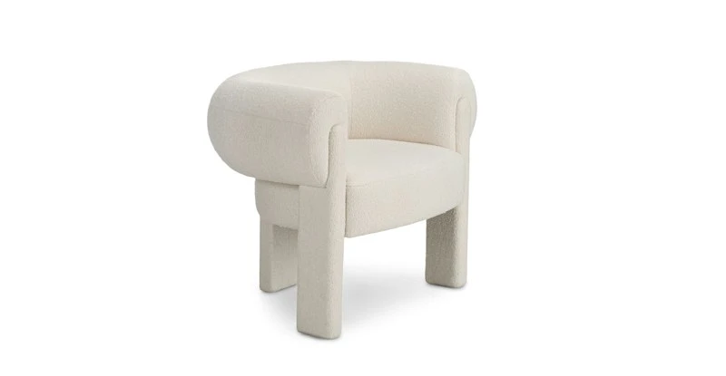 Everse Ivory Wool Bouclé Lounge Chair Everse Ivory Wool Bouclé Lounge Chair -Furniture Sales 2024 image91555