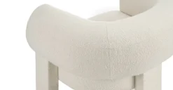 Everse Ivory Wool Bouclé Lounge Chair 4 Everse Ivory Wool Bouclé Lounge Chair -Furniture Sales 2024 image91560