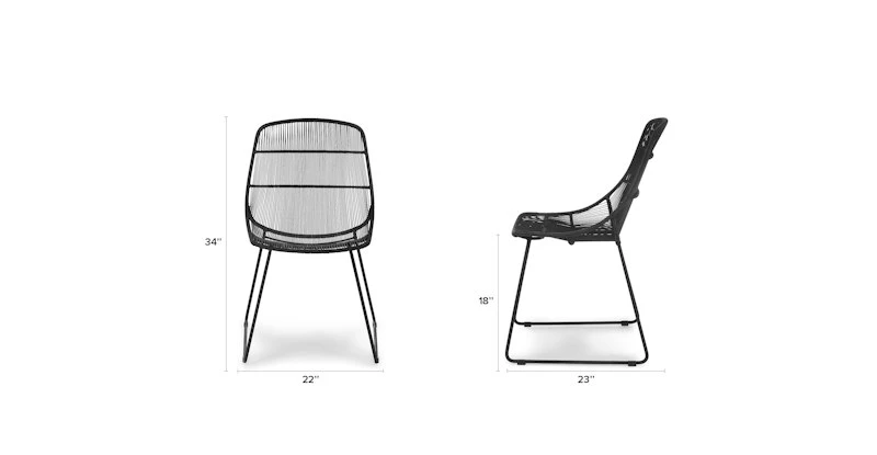 Selka Black Dining Chair Selka Black Dining Chair -Furniture Sales 2024 image91798