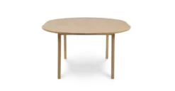 Plumas White Oak Dining Table For 6, Extendable -Furniture Sales 2024 image92268