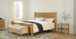 Stade Valley Tan Oak King Bed