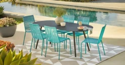 Ballo Oval Dining Table For 6