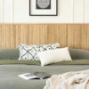 Kouva Oak King Storage Headboard