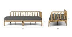 Amarillo Dravite Black Chaise Lounge -Furniture Sales 2024 image94208