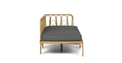 Amarillo Dravite Black Chaise Lounge -Furniture Sales 2024 image94212