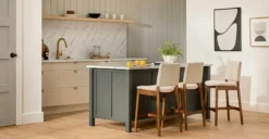 Nosh Chalk Gray Counter Stool