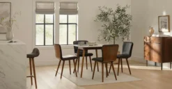 Vena Walnut Cafe Table