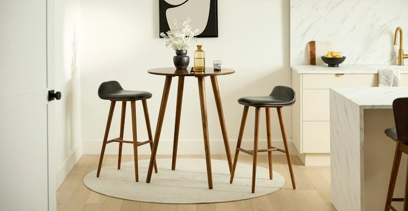 Seno Walnut 31" Round Bar Table Seno Walnut 31" Round Bar Table -Furniture Sales 2024 image99390